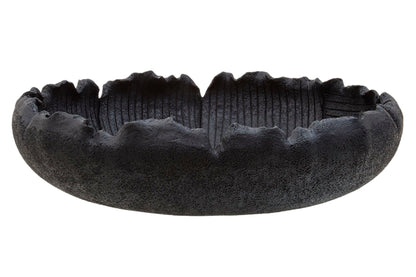 Bo Black Flat Bowl - Skandi London