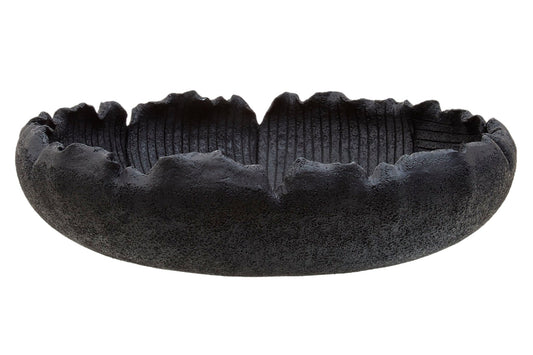 Bo Black Flat Bowl - Skandi London