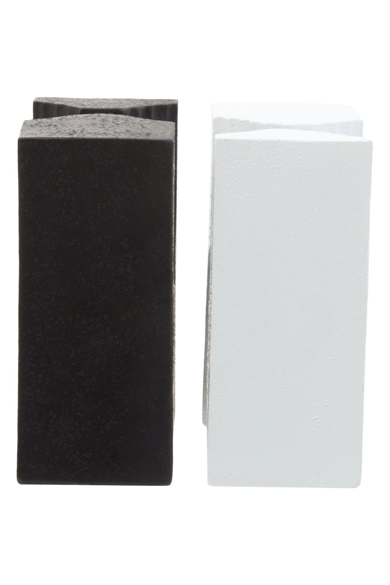 Bo Set Of Two Black And White Bookends - Skandi London
