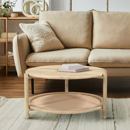 Hackney Rattan Coffee Table - Skandi London