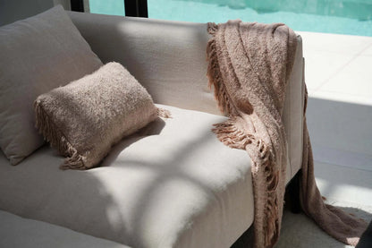 The s'il vous Plaid - Beige - Skandi London