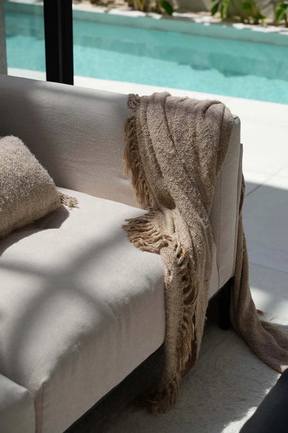 The s'il vous Plaid - Beige - Skandi London