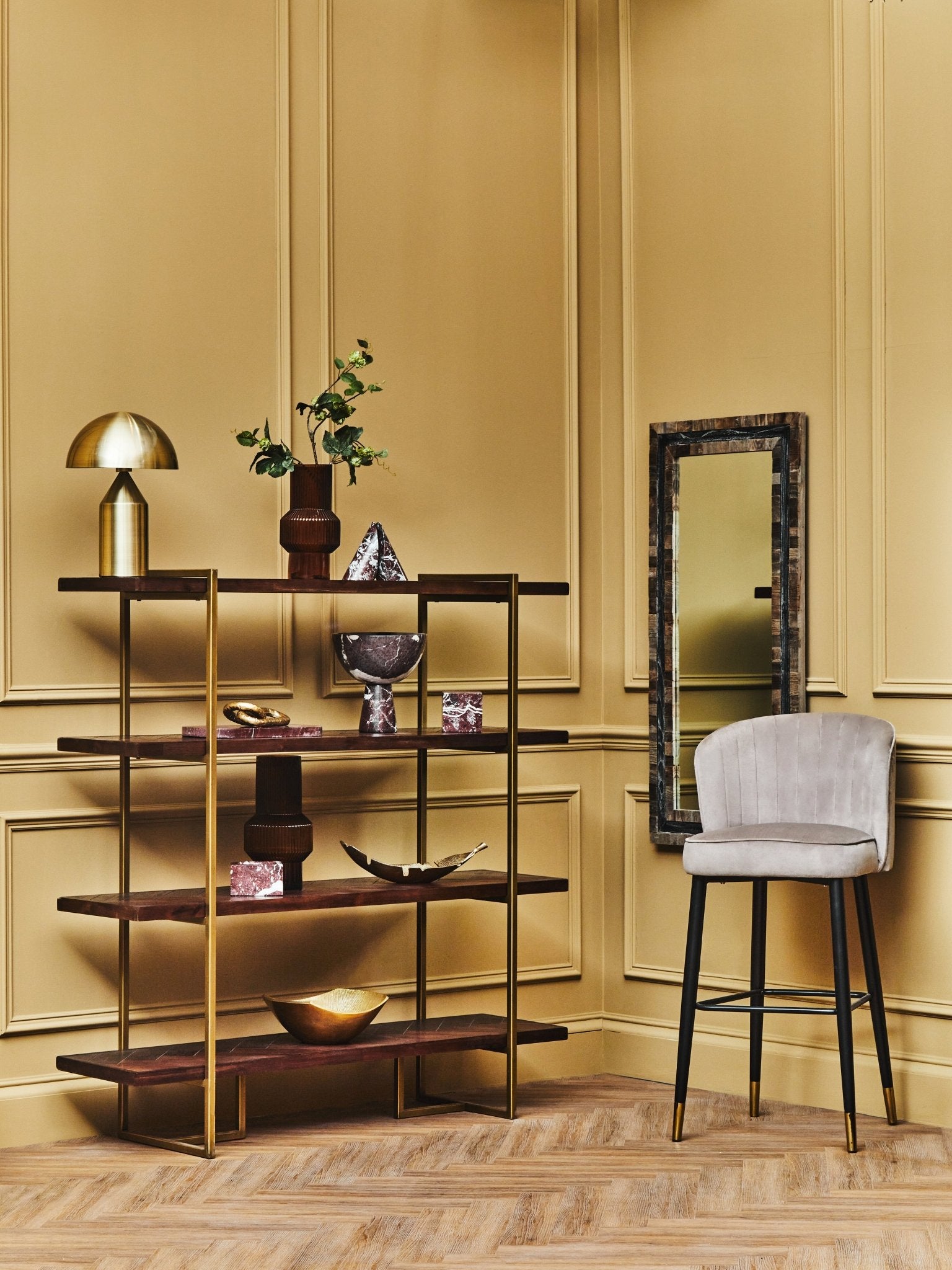 Bjorn Four Tier Bookcase - Skandi London