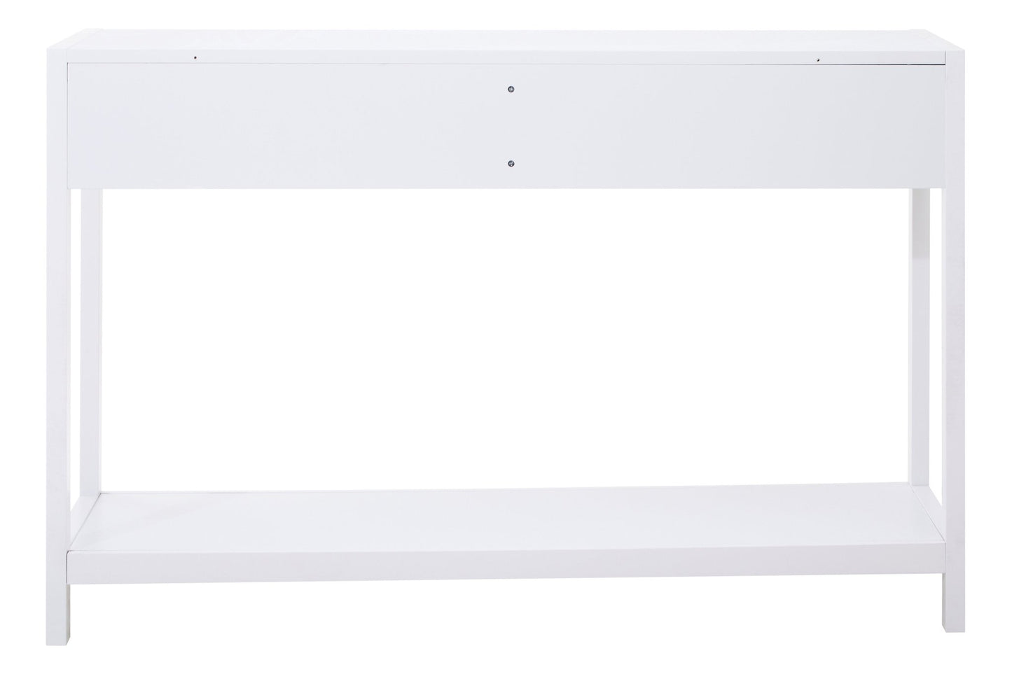 Olaf White Wood Console Table - Skandi London