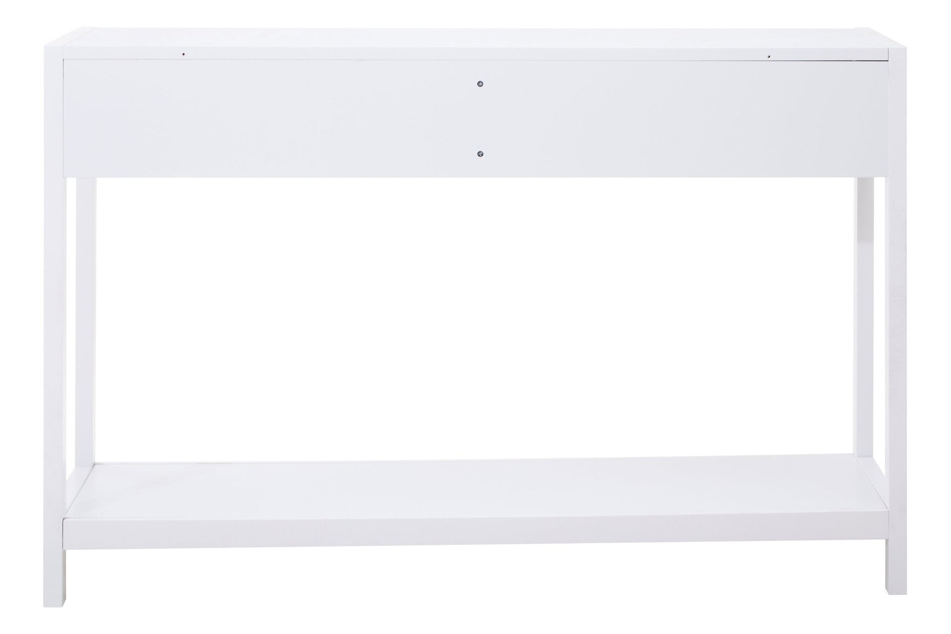 Olaf White Wood Console Table - Skandi London