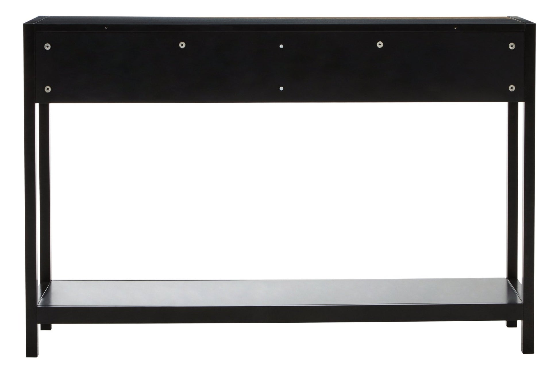 Olaf Black Wood Console Table - Skandi London