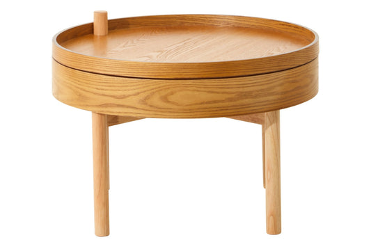 Roscoe Revolving Top Side Table - Skandi London