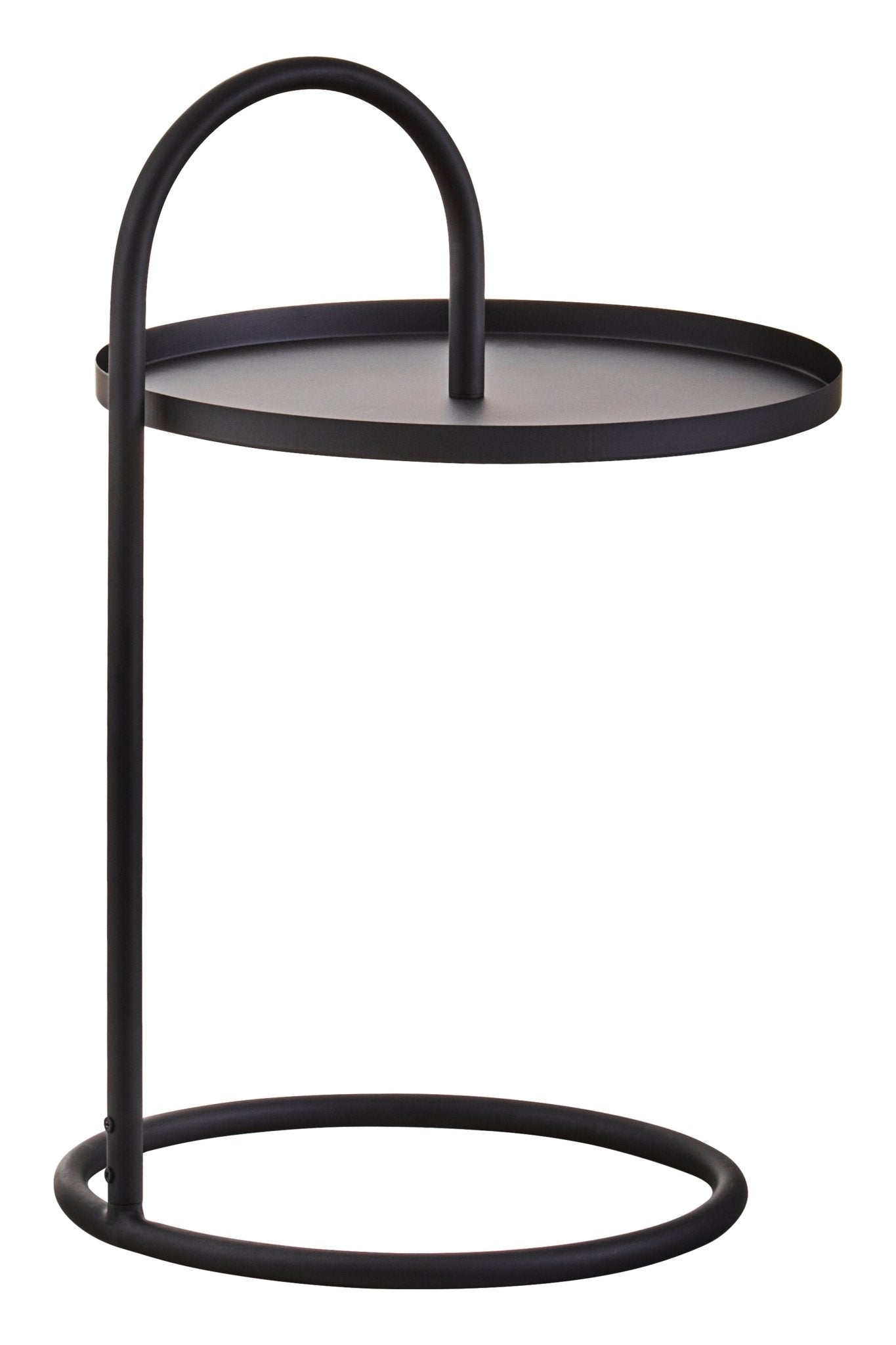 Rica Black Hanging Top Side Table - Skandi London
