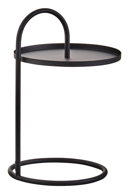 Rica Black Hanging Top Side Table - Skandi London
