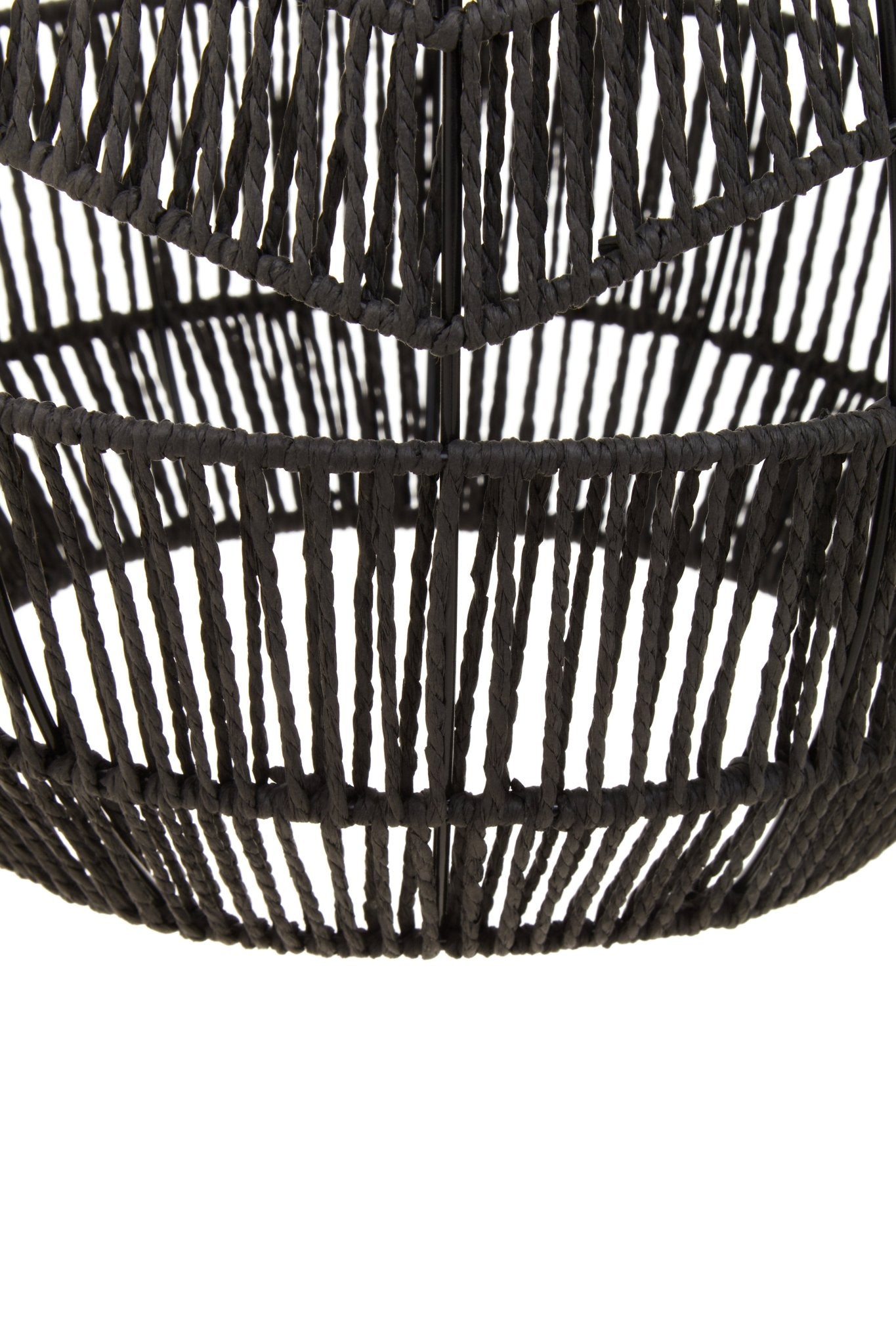 Aalto Black Rope Pendant Lamp - Skandi London