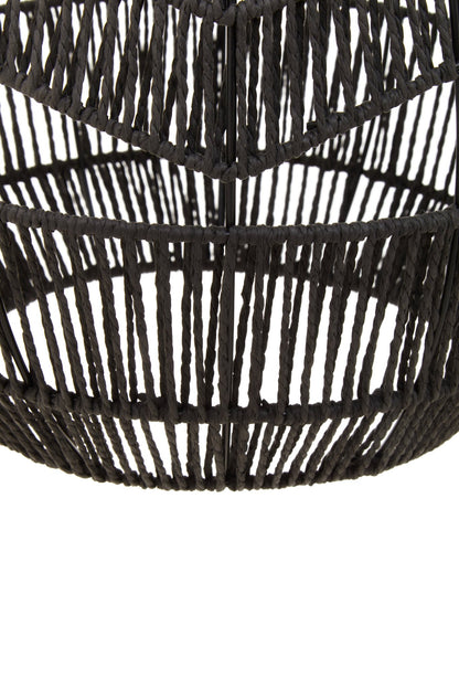 Aalto Black Rope Pendant Lamp - Skandi London