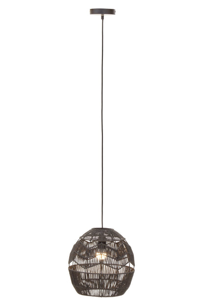 Aalto Black Rope Pendant Lamp - Skandi London