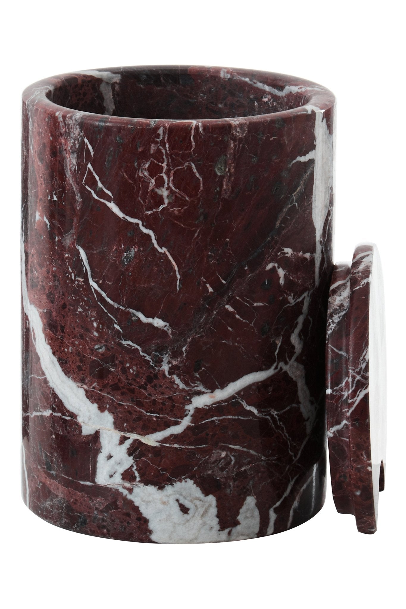 Vida Red Marble Ice Bucket - Skandi London