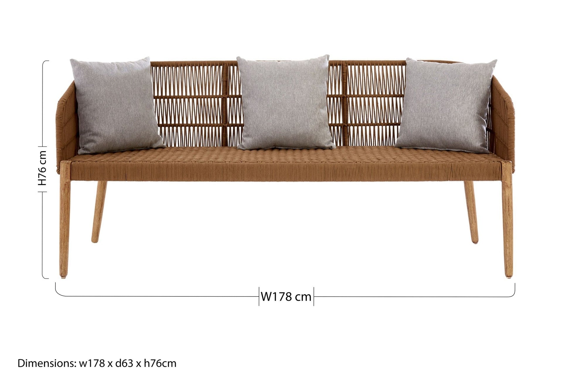 Kyran 3 Seat Sofa - Skandi London