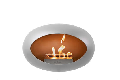 Le Feu - Dome Ground Low - Nickel + Black + Smoked Oak + Steel - Skandi London