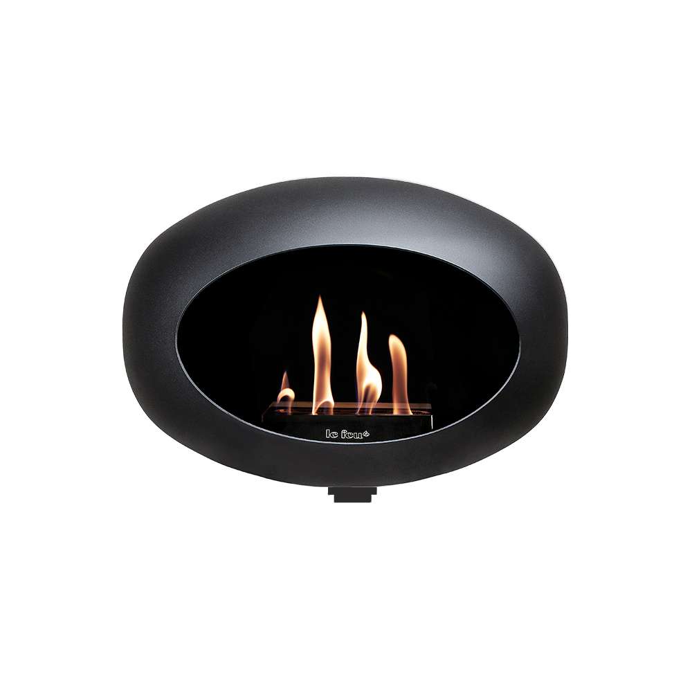 Le Feu - Dome Ground High - Black + Black + Smoked Oak + Steel - Skandi London