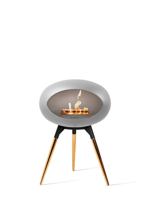 Le Feu - Dome Ground Low - Nickel + Black + Rosegold + Steel - Skandi London