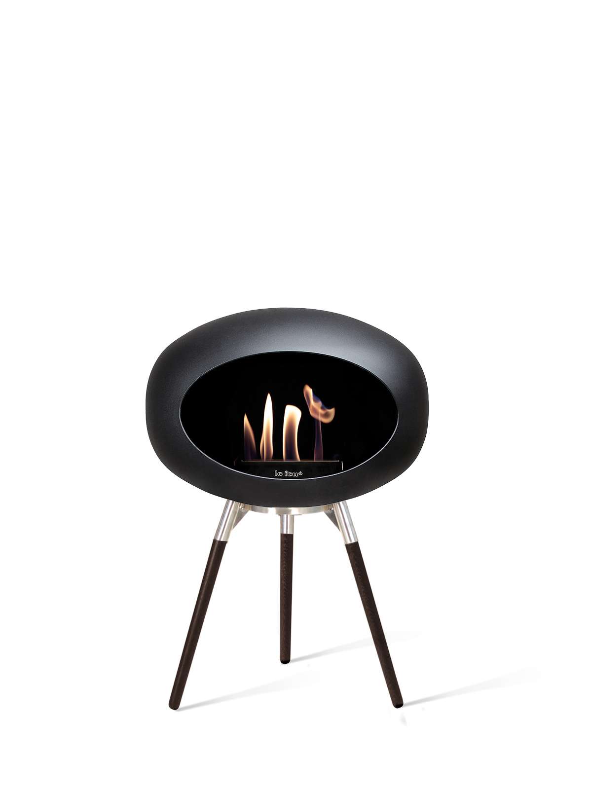 Le Feu - Dome Ground Low - Black + Steel + Black + Steel - Skandi London