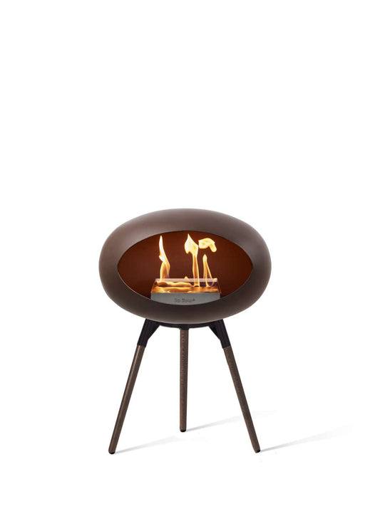 Le Feu - Dome Ground Low - Mocca + Black + Smoked Oak + Steel - Skandi London