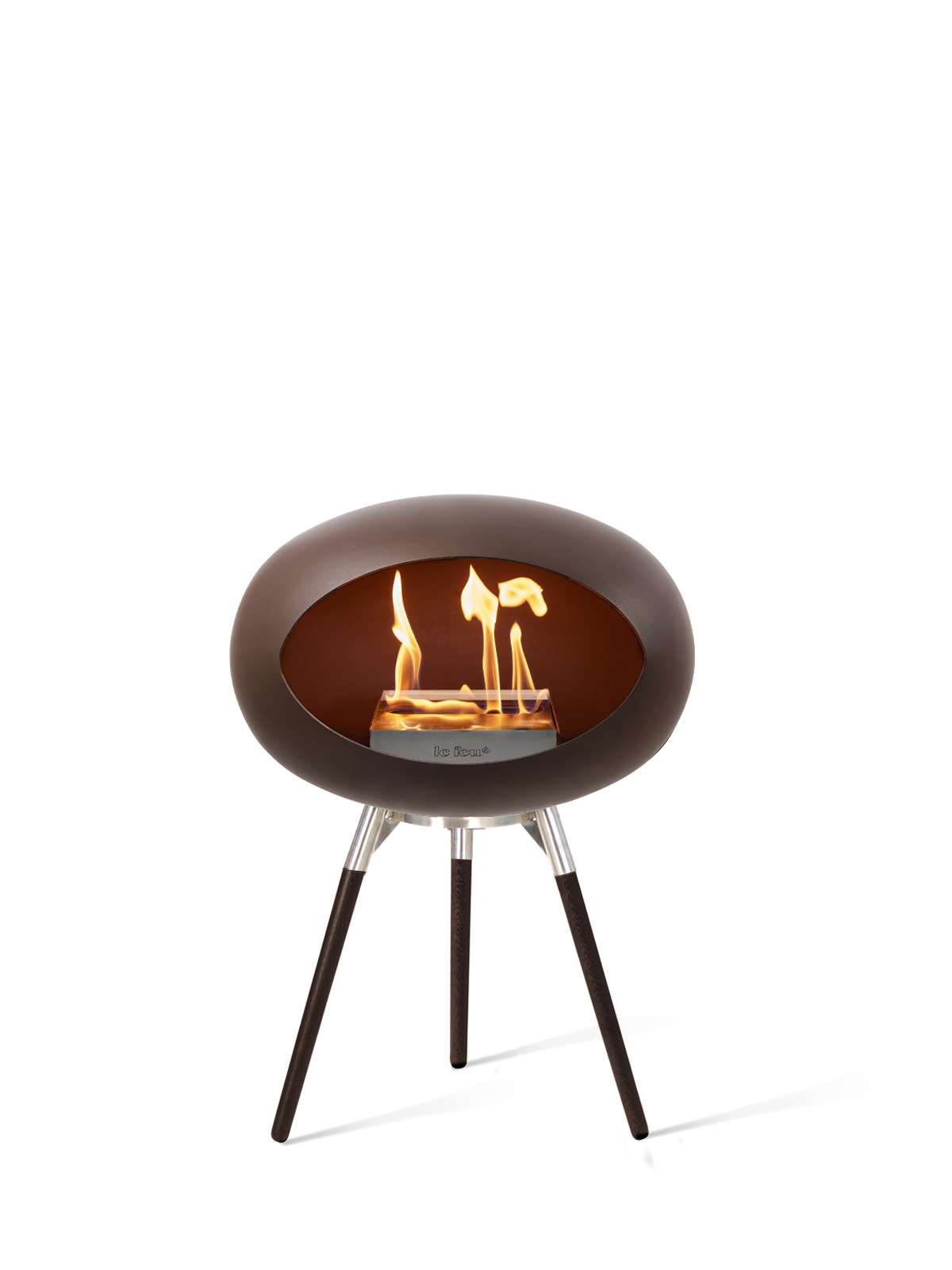 Le Feu - Dome Ground Low - Mocca + Steel + Black + Steel - Skandi London