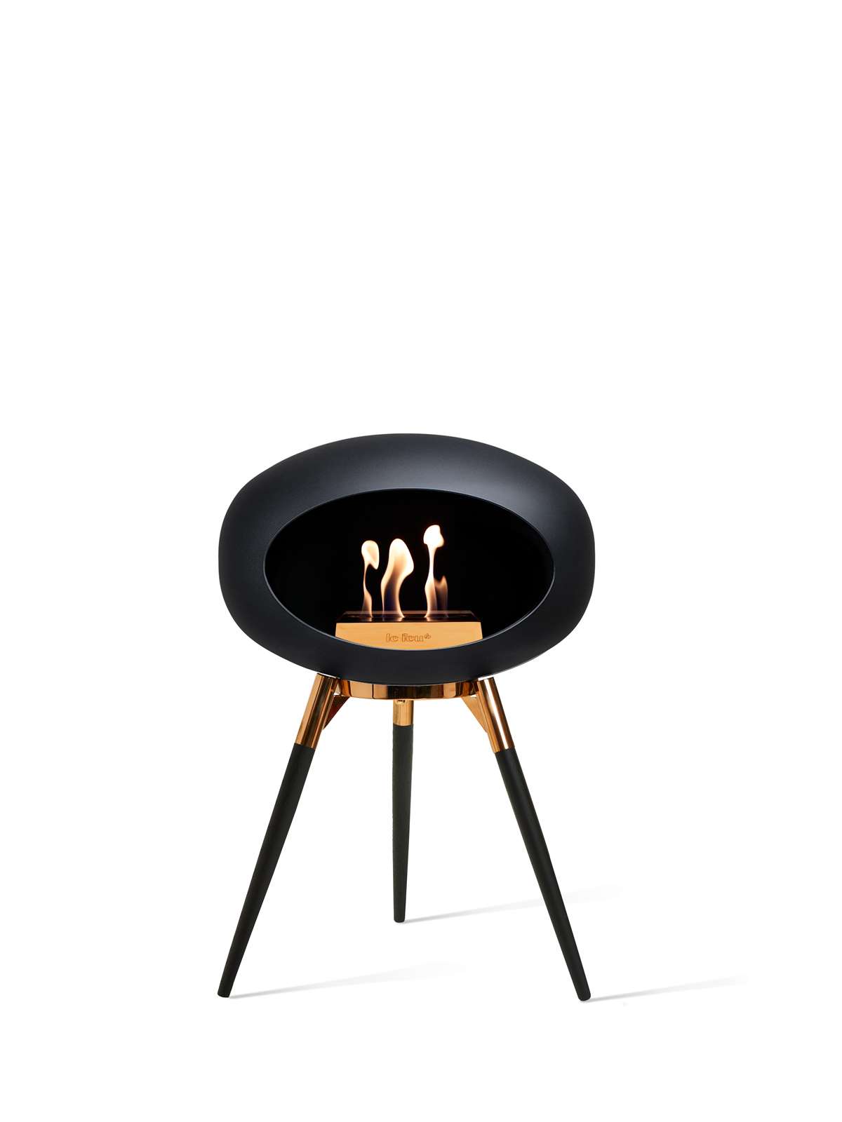 Le Feu - Dome Ground Low - Black + Rosegold + Black + Rosegold - Skandi London