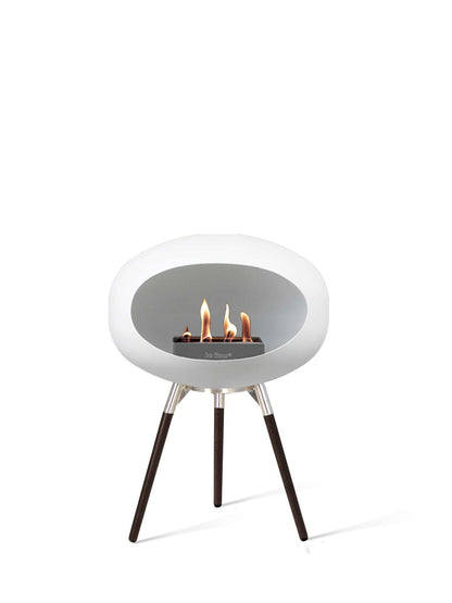 Le Feu - Dome Ground Low - White + Steel + Black + Steel - Skandi London