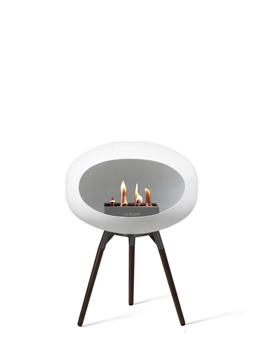 Le Feu - Dome Ground Low - White + Black + Black + Steel - Skandi London
