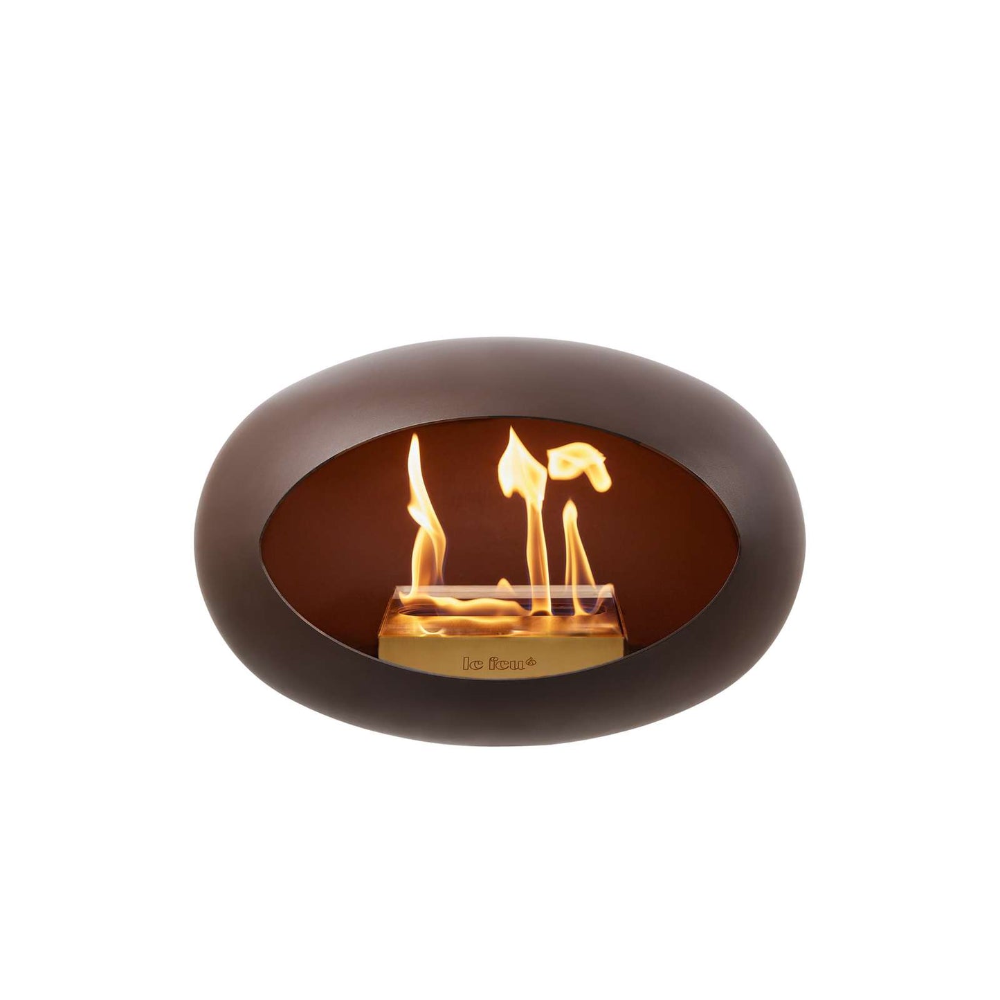 Le Feu - Dome Ground Low - Mocca + Rosegold + Smoked Oak + Rosegold - Skandi London