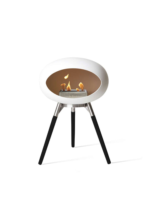 Le Feu - Dome Ground Low - White + Steel + Black + Steel - Skandi London