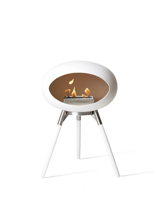 Le Feu - Dome Ground Low - White + Steel + White + Steel - Skandi London