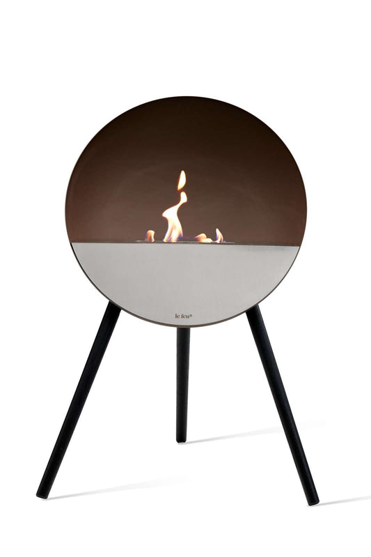 Le Feu - Eye - Mocca + Black + Mirror Glass + Black - Skandi London