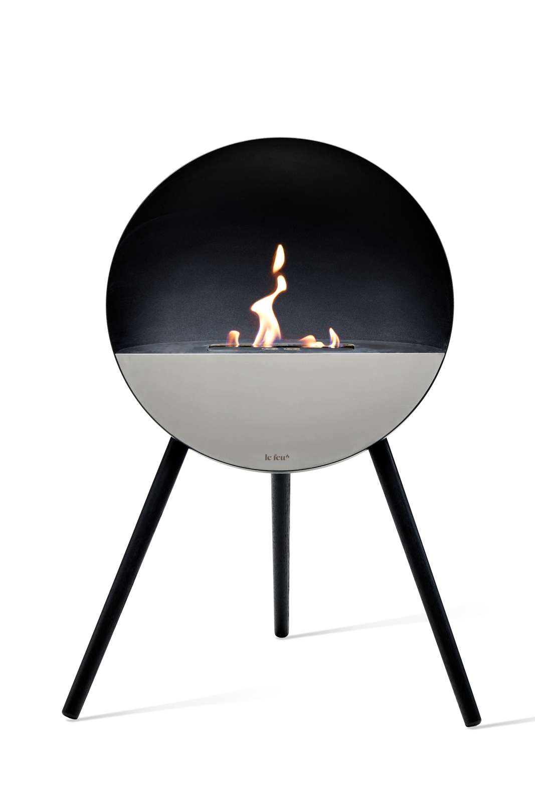 Le Feu - Eye - Black + Black + Mirror Glass + Black - Skandi London