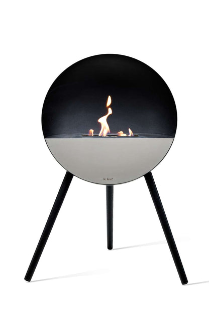 Le Feu - Eye - Black + Black + Mirror Glass + Black - Skandi London