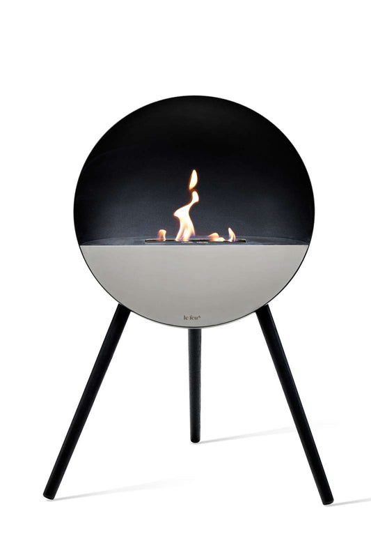 Le Feu - Eye - Black + Black + Mirror Glass + Black - Skandi London