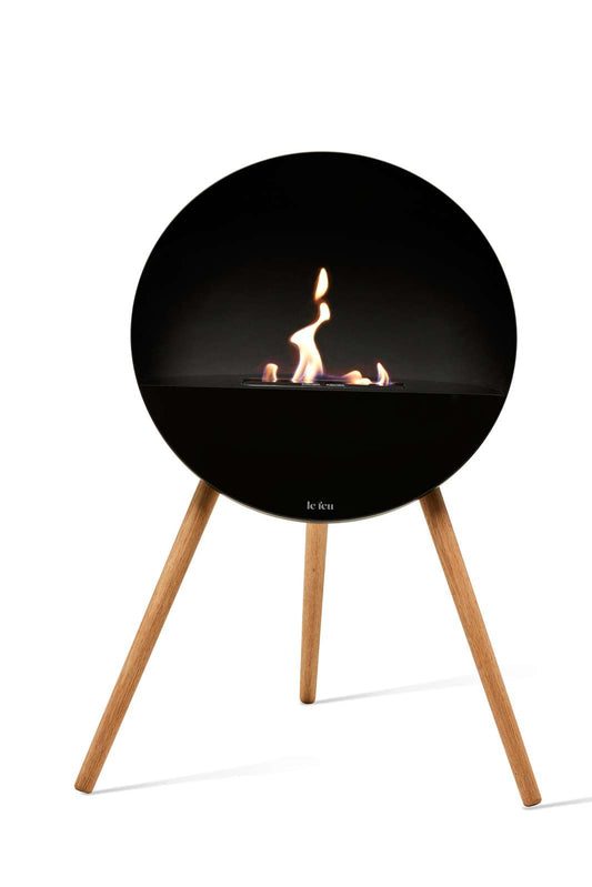 Le Feu - Eye - Black + Black + Black + Soaptreated Oak - Skandi London