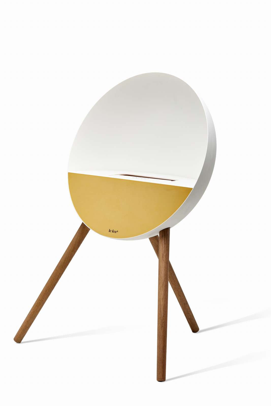Le Feu - Eye - White + White + Rosegold + Smoked Oak - Skandi London