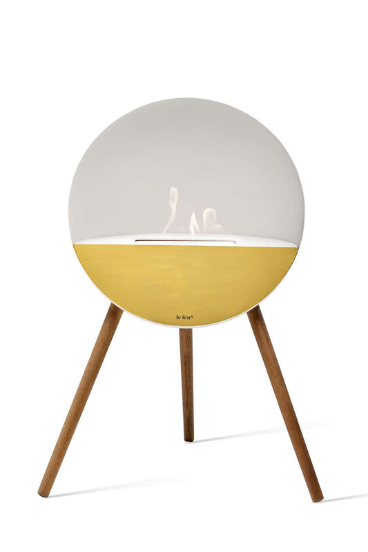 Le Feu - Eye - White + White + Rosegold + Smoked Oak - Skandi London