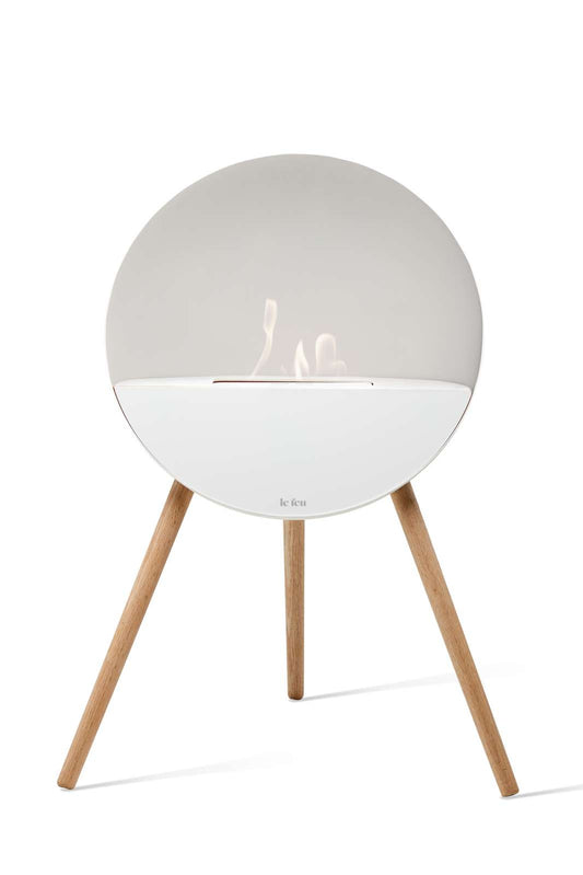 Le Feu - Eye - White + White + White + Smoked Oak - Skandi London