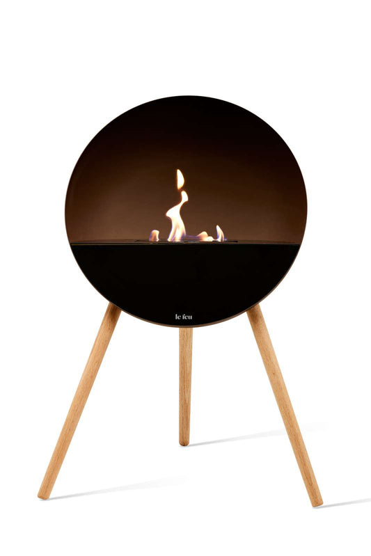 Le Feu - Eye - Mocca + Black + Black + Soaptreated Oak - Skandi London