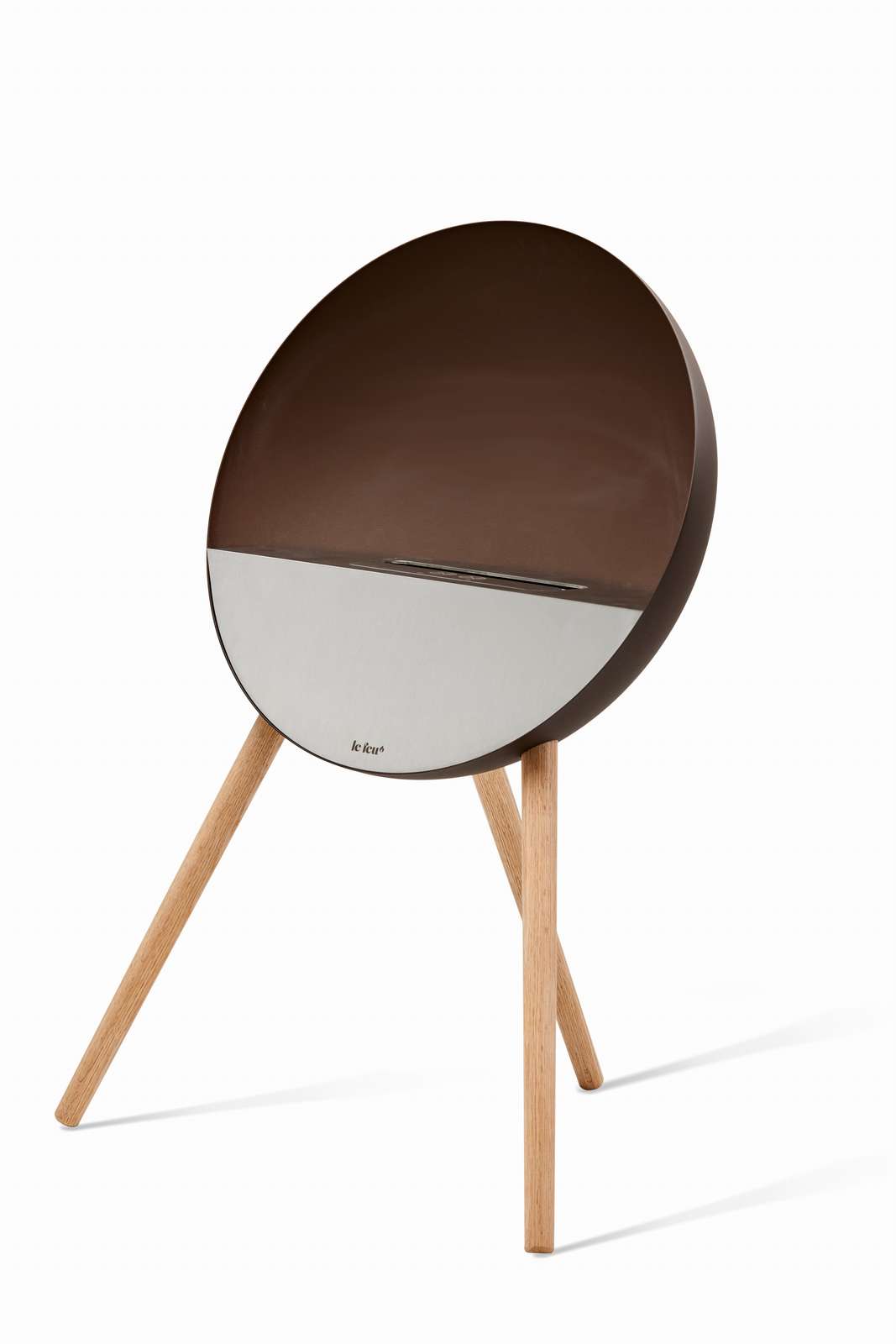 Le Feu - Eye - Mocca + Black + Mirror Glass + Soaptreated Oak - Skandi London