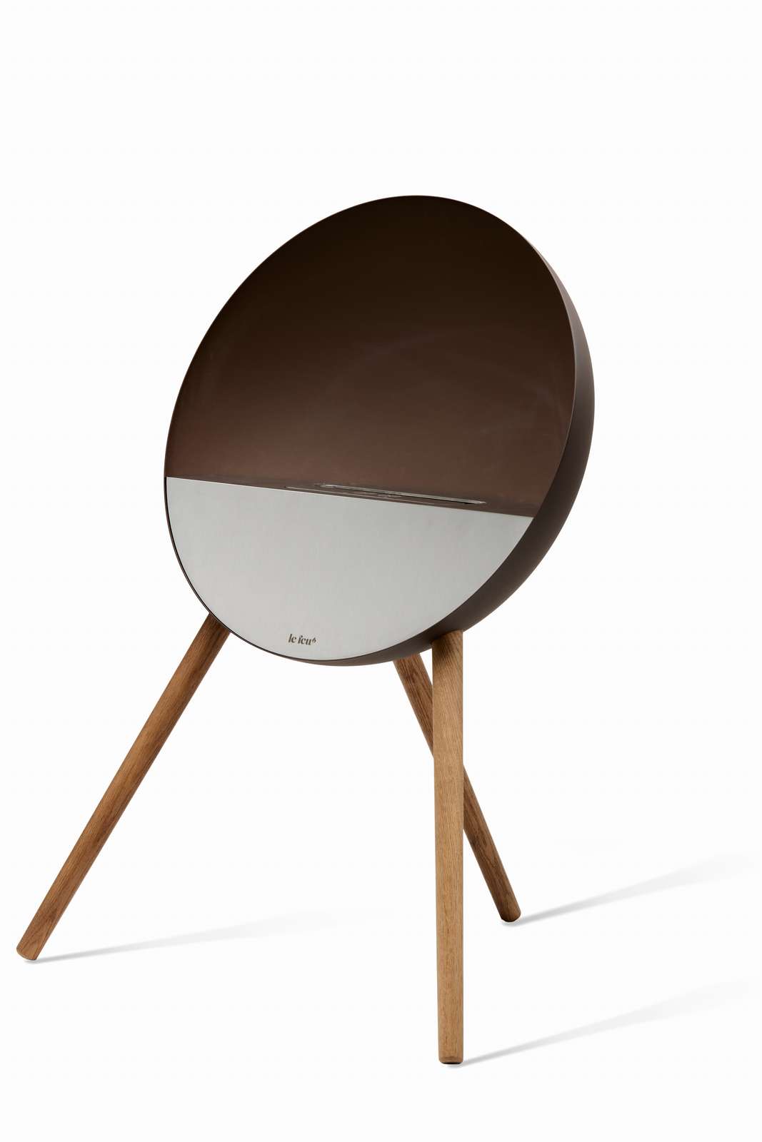 Le Feu - Eye - Mocca + Black + Mirror Glass + Smoked Oak - Skandi London