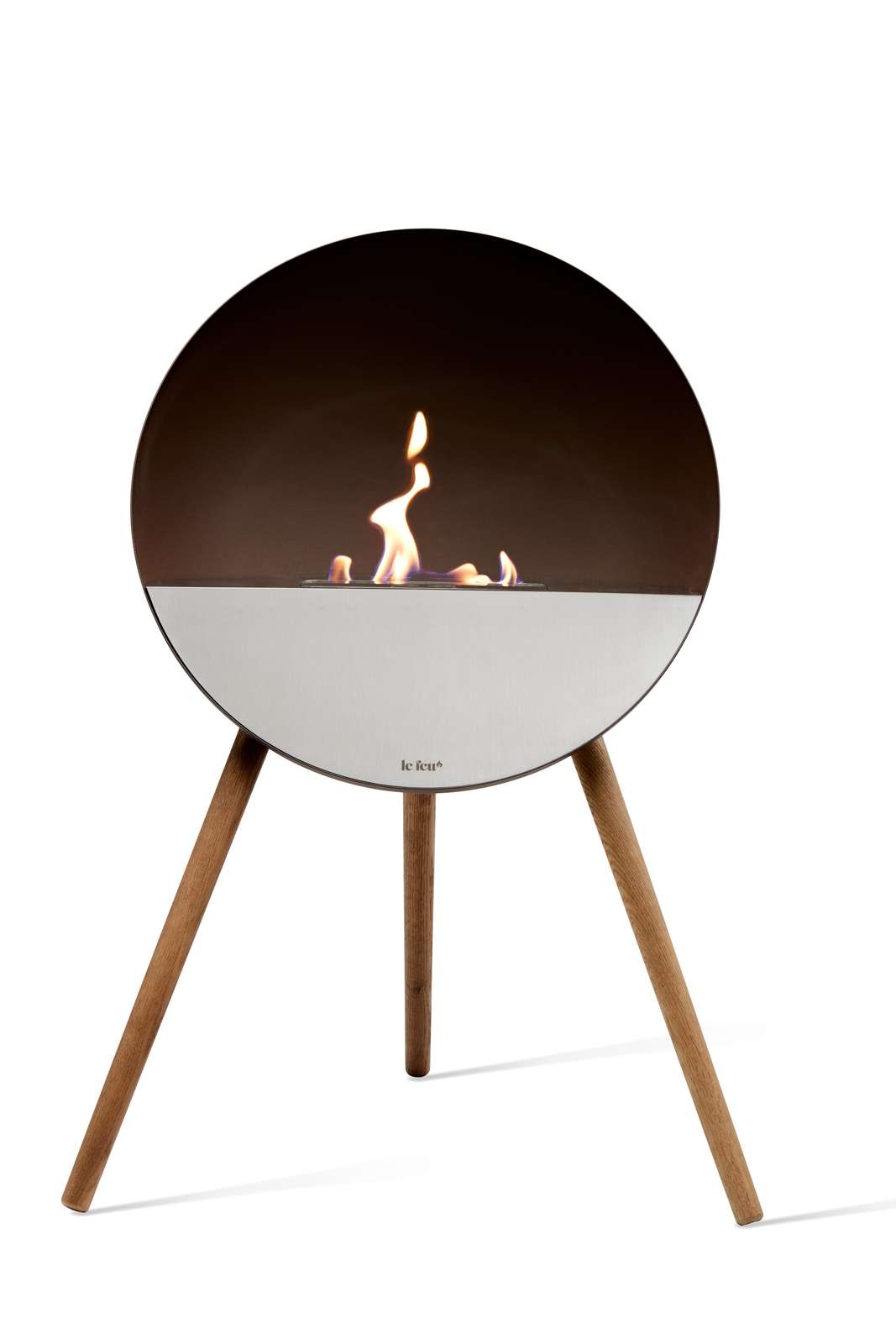 Le Feu - Eye - Mocca + Black + Mirror Glass + Smoked Oak - Skandi London