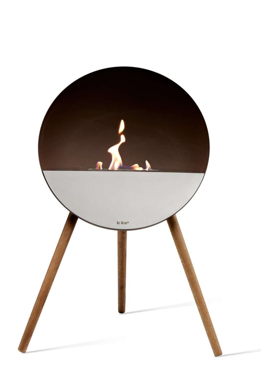 Le Feu - Eye - Mocca + Black + Mirror Glass + Smoked Oak - Skandi London