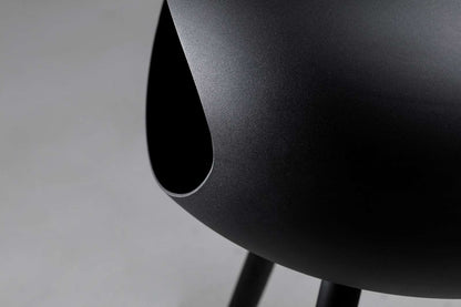 Le Feu - Dome Ground High - Black + Black + Smoked Oak + Steel - Skandi London