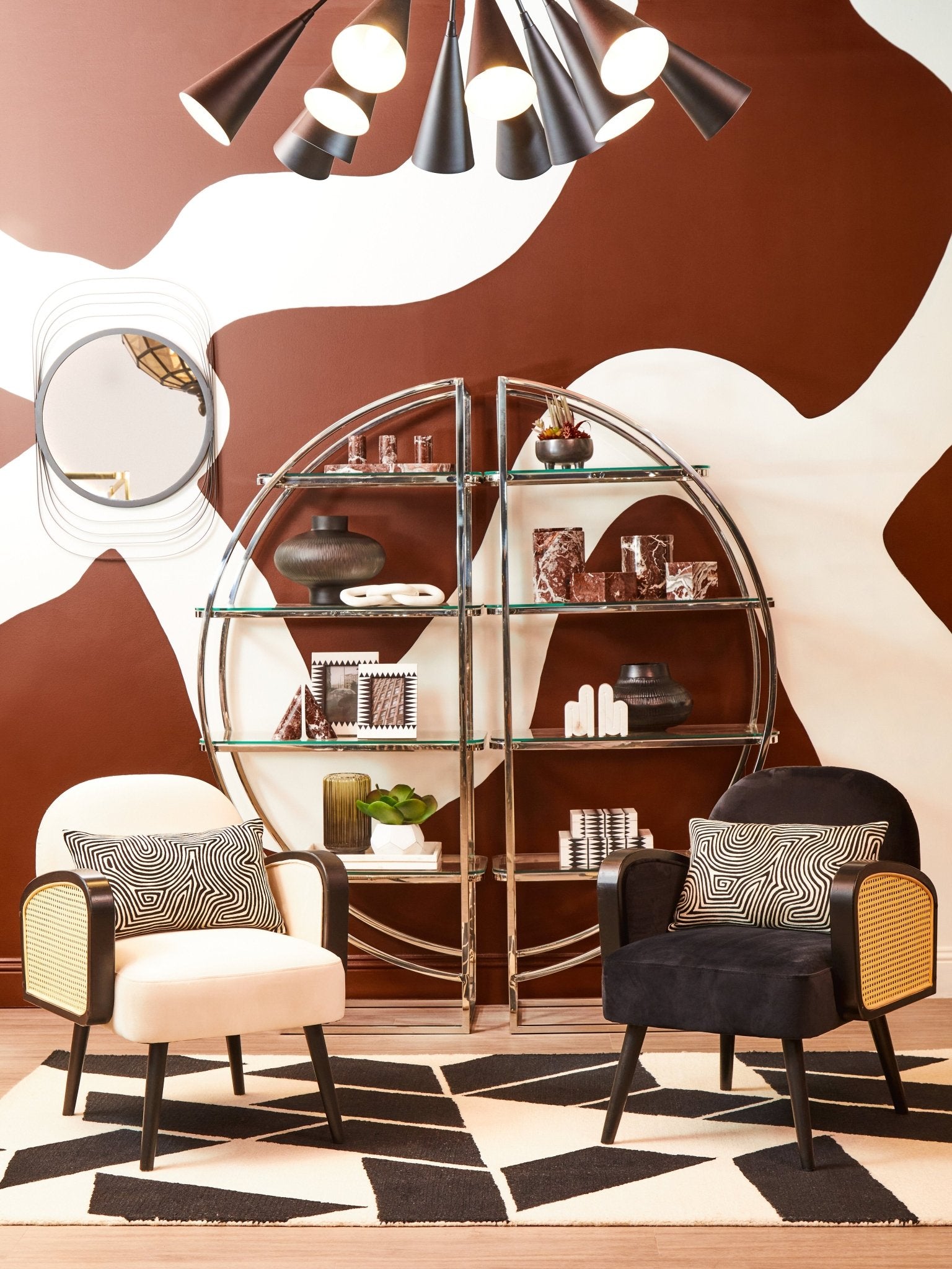 Vida Marble Cube Ornament - Skandi London