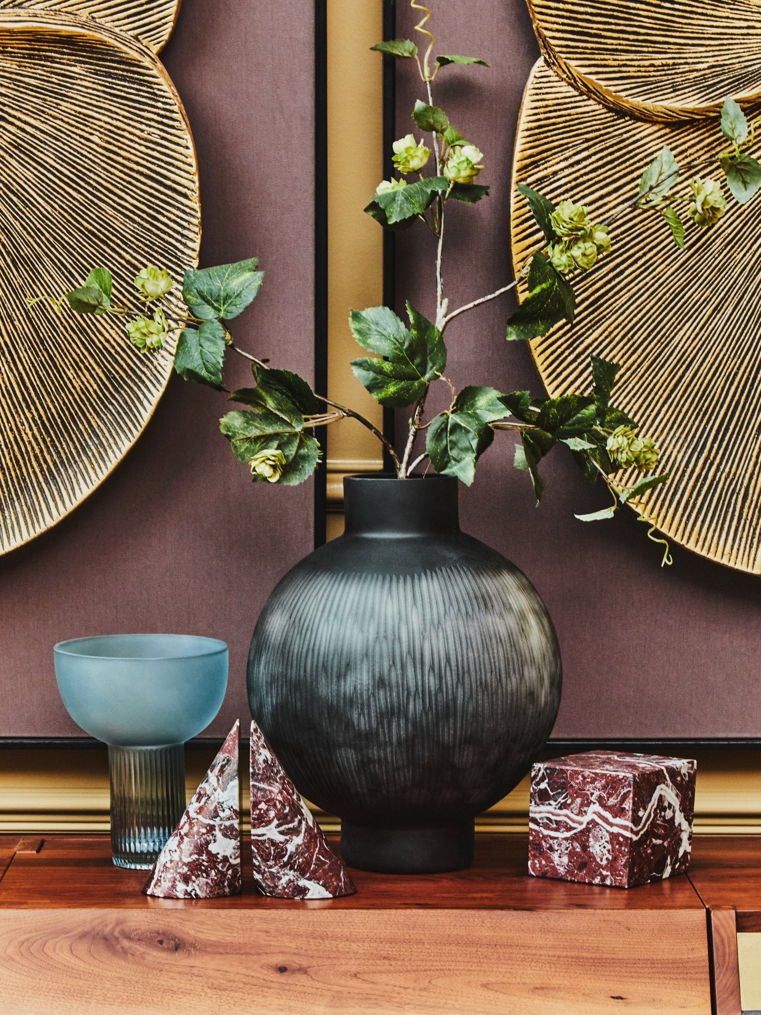 Vida Marble Cube Ornament - Skandi London