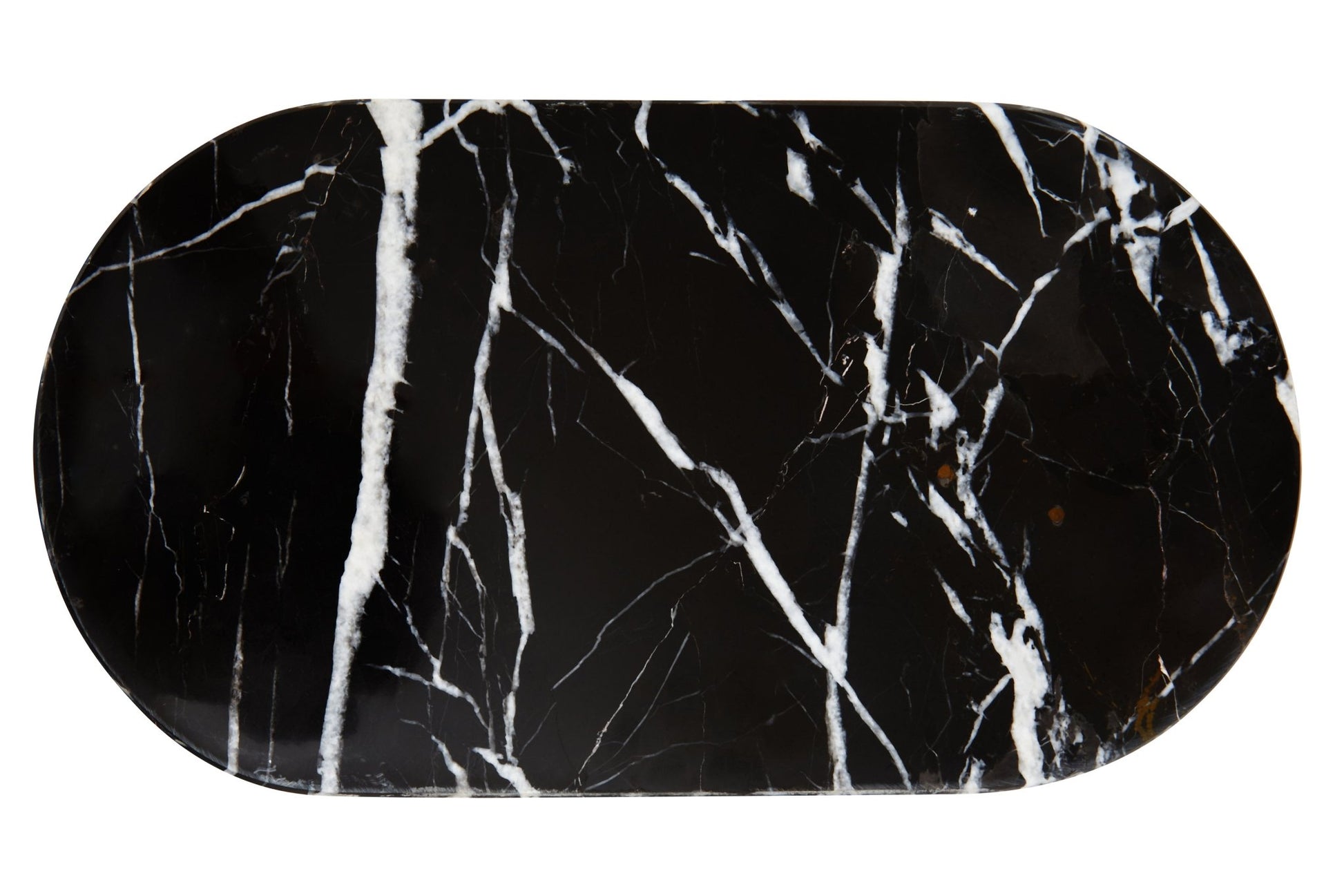 Vida Oval Black Marble Serving Board - Skandi London