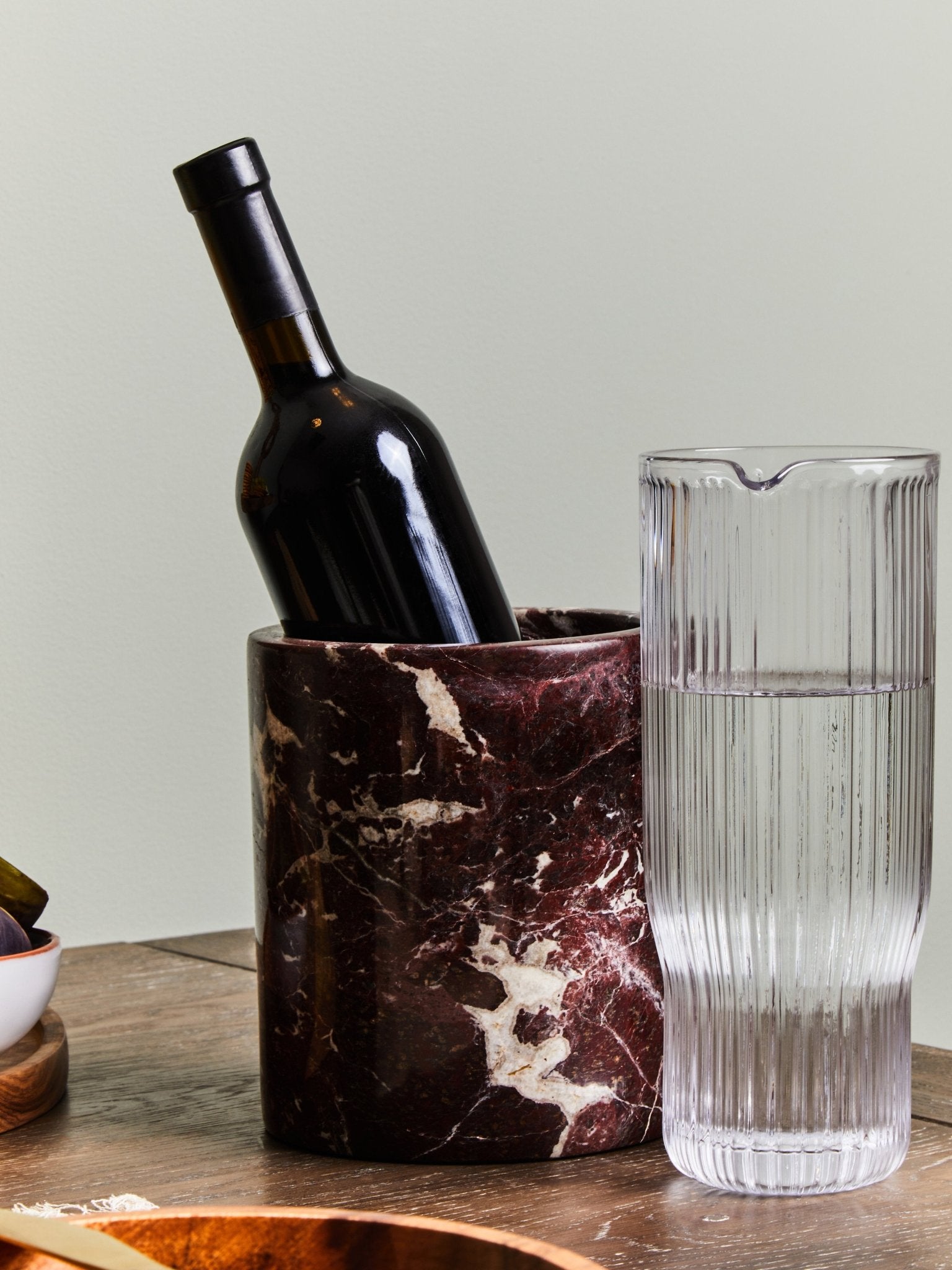 Vida Red Marble Wine Cooler - Skandi London