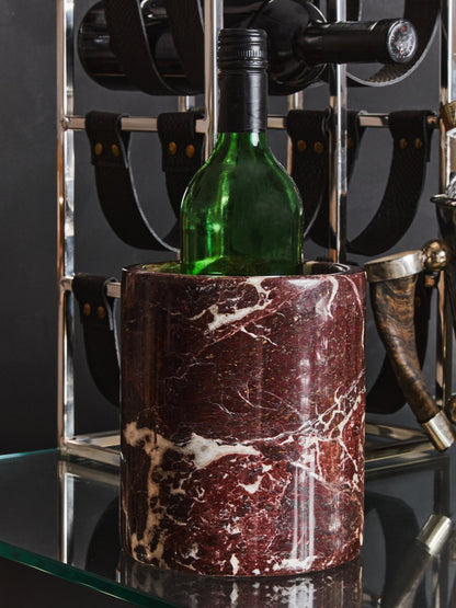Vida Red Marble Wine Cooler - Skandi London