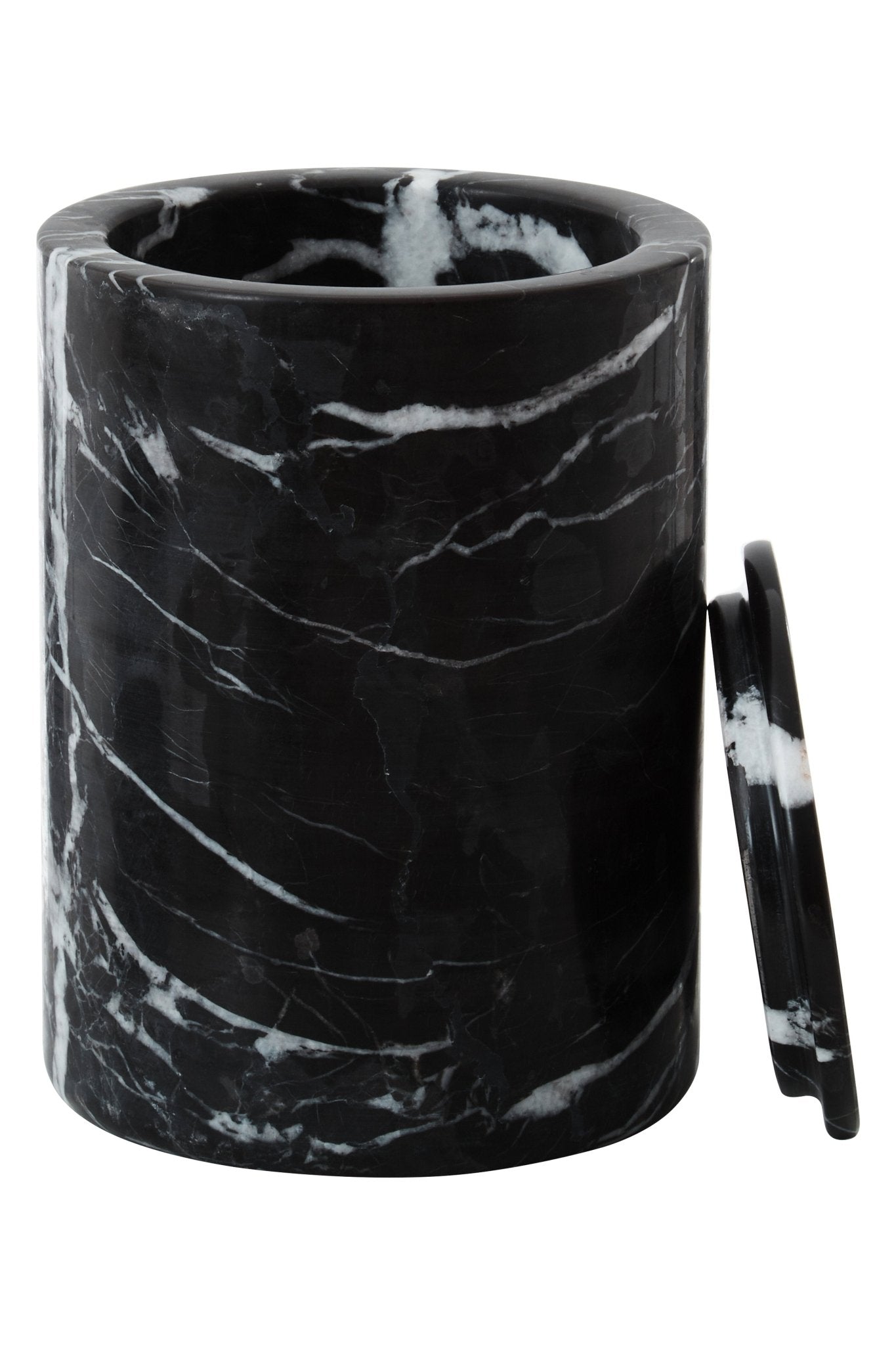 Vida Black Marble Ice Bucket - Skandi London